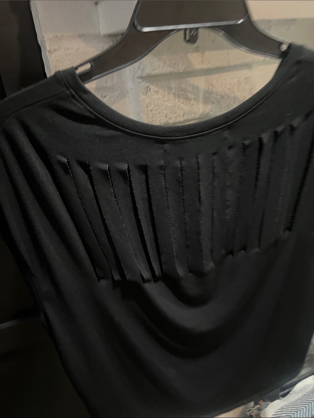 Graham & Spencer | Black Short Sleeve Top | Size Small Petite - Picture 12 of 16